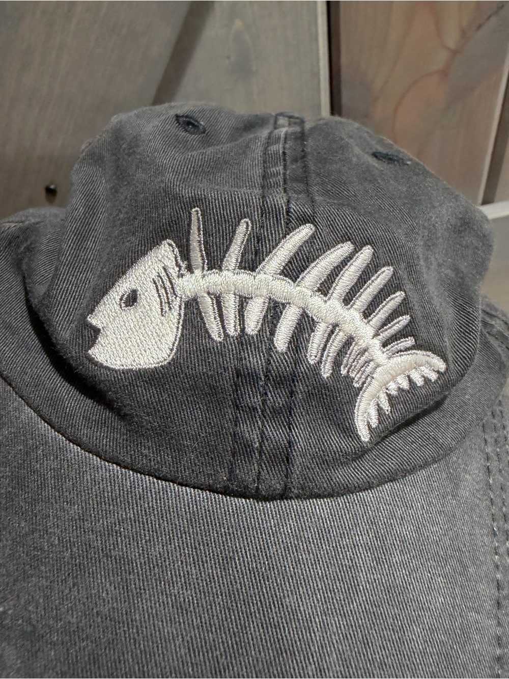 Vintage Lenny & Joe’s Fish Tale Fish Skeleton Dad Hat
